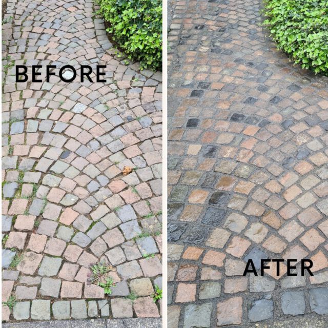 Old town, new look.
Heute durften wir unseren Auftraggebern die zukünftige Arbeit des Unkrautzupfens für immer abnehmen. Nie mehr Unkraut danke der wasserdurchlässigen Epoxidharz Fuge.
Die Vorteile eines wasserdurchlässigen Pflasterfugenmörtels mit Epoxidharz ist die Beständigkeit. Im Gegensatz zur einfachen Verfugung mit Sand oder Kies kann sich der Epoxidharz-Mörtel nicht auswaschen.
Das alte Natursteinpflaster wurde von uns aufgesammelt und gereinigt. Der Untergrund vorbereitet und das Kopfsteinpflaster neu verlegt. 

#unkrautfrei #kopfsteinpflaster #naturstein #eingangsbereichverschönern #natursteinrestauration